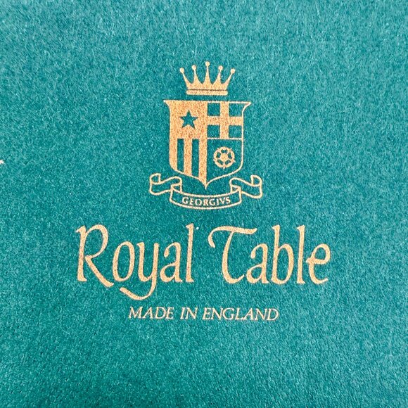 Vintage Royal Table Set of 4 Pink and Green Floral Cork Coasters Made in England - Picture 2 of 8